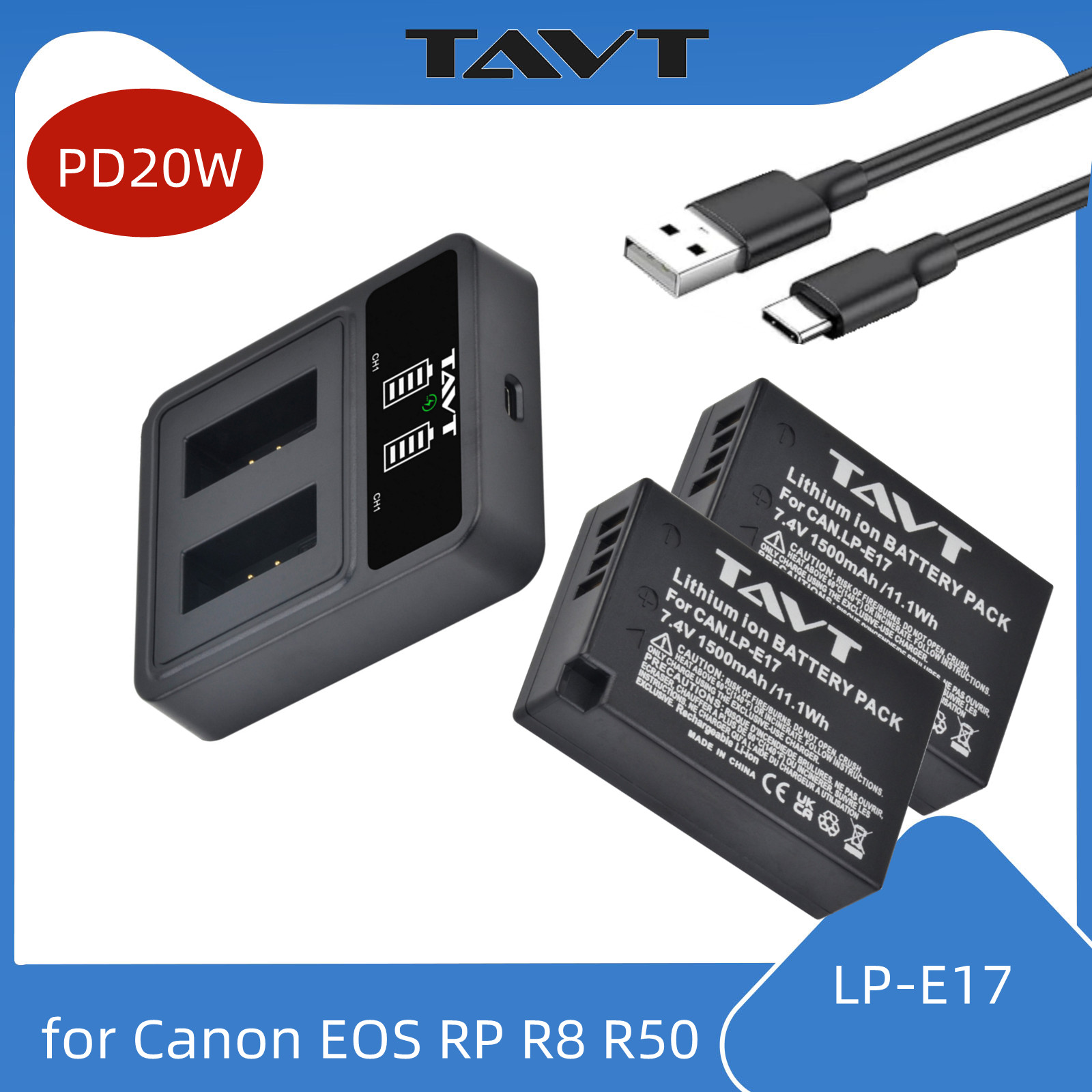 Canon Camera Eos R8 - Baterai Kamera LP-E17 LPE17 LP E17