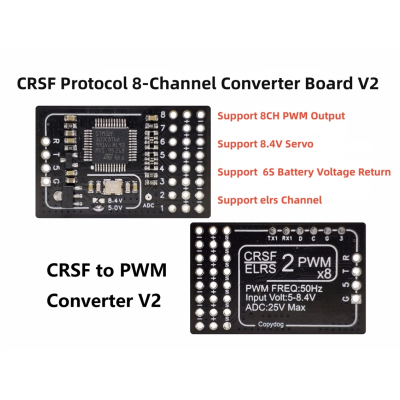 Tbs Fpv Crossfire - Konverter TBS Crossfire ELRS ke PWM