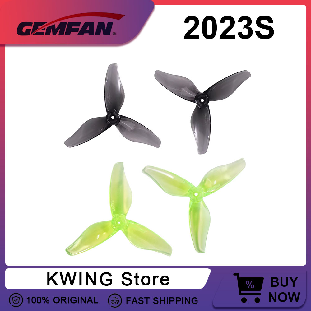 Drone Racing Propeller - 12 Pasang (12CW + 12CCW) Gemfan
