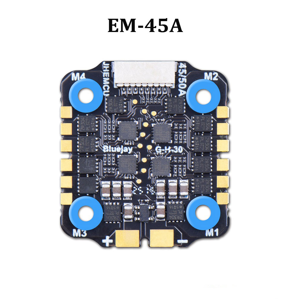 JHEMCU EM 45A/50A 4in1 Brushle - Drone Racing Esc ulasan dan harga