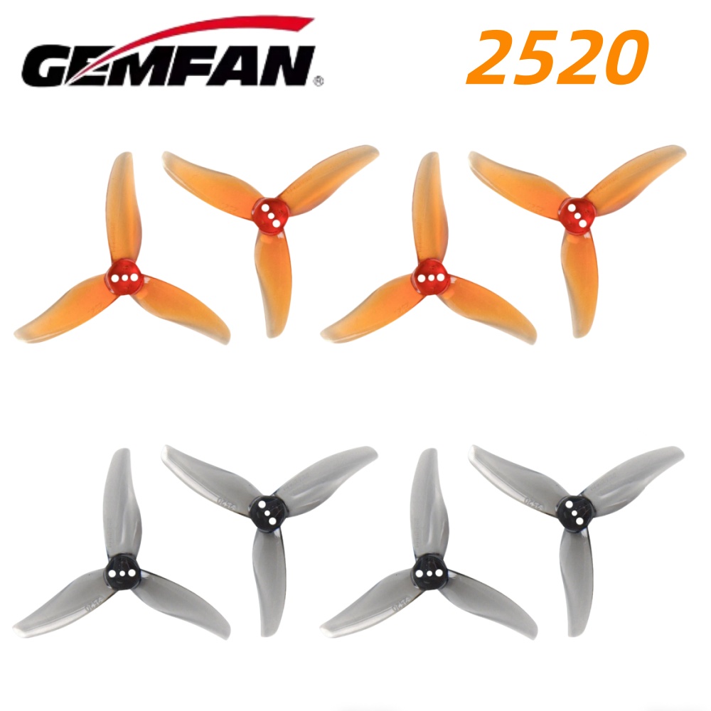 4 Pasang Gemfan Hurricane 2520 - Drone Racing Propeller ulasan dan harga