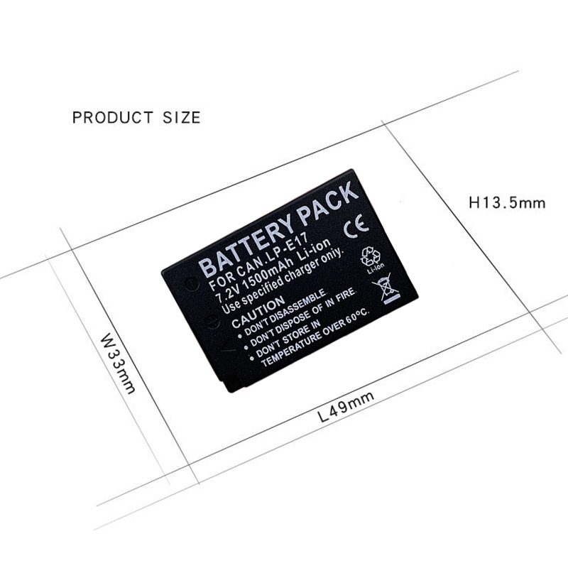Batmax LP-E17 LPE17 LP E17 Bat - Canon Camera Eos R8 ulasan dan harga