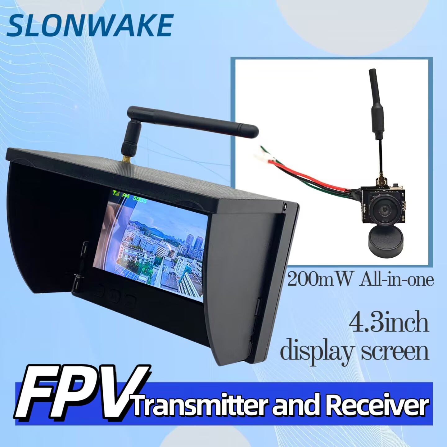SLONWAKE Kamera Transmisi Vide - Drone Racing Camera ulasan dan harga