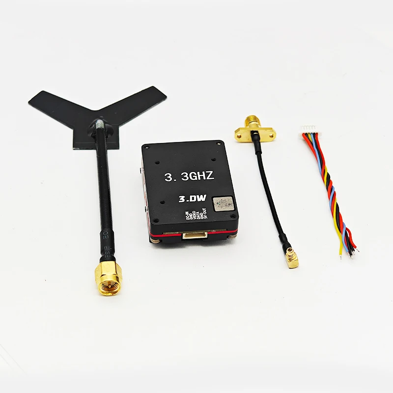 Pemancar Video FPV 3.3G 3W FPV - Drone Racing Vtx ulasan dan harga