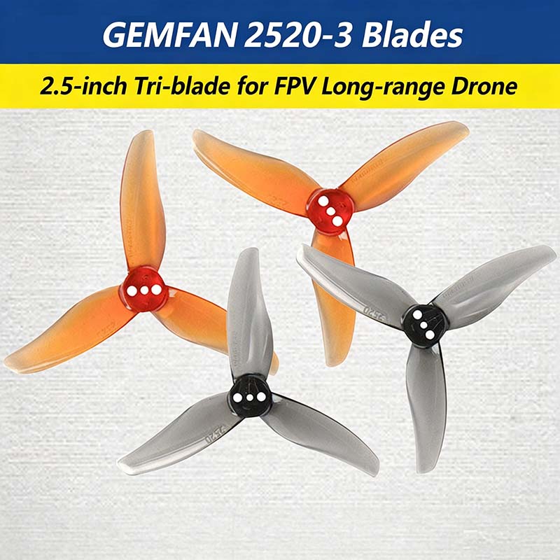 Baling-baling Gemfan Hurricane - Drone Racing Propeller ulasan dan harga