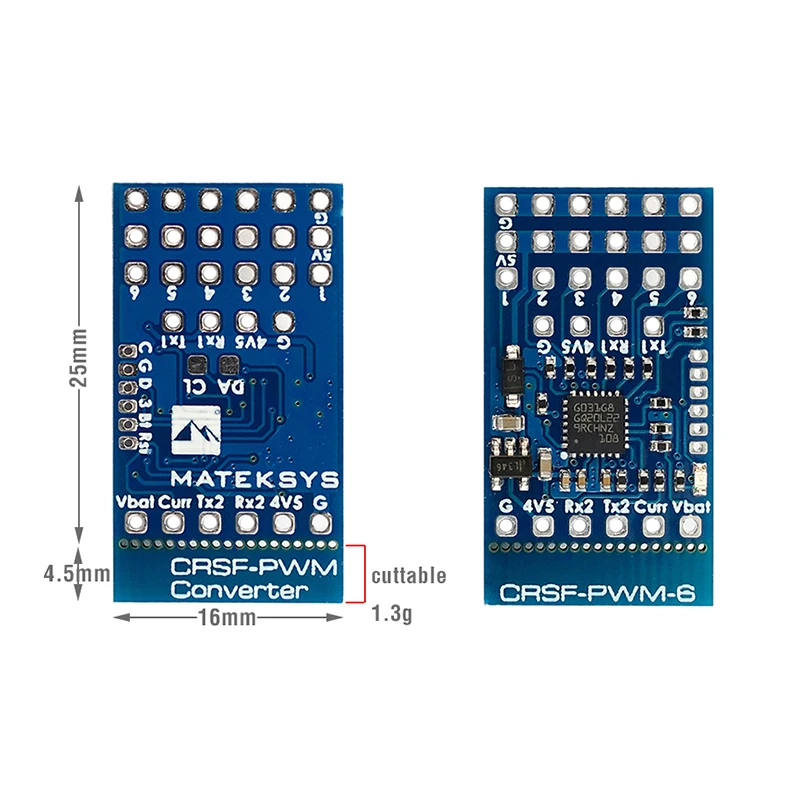 Baru Asli Matek CRSF Ke PWM Co - Tbs Fpv Crossfire ulasan dan harga