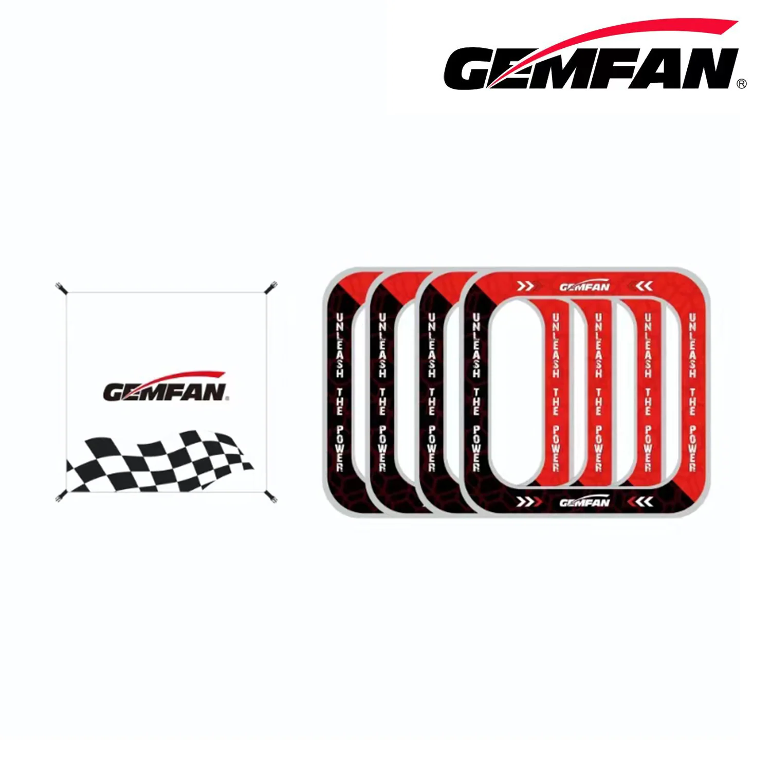 Gemfan 4in1 balap gerbang dile - Drone Racing Flag ulasan dan harga